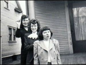June Shea, Kay Ammerman and Ethel Shea.
