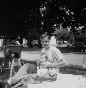 Uncle & Mom, c. 1952