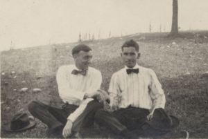Robert Shea (Left) and Friend