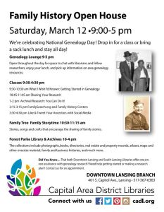 CADLFamilyHistoryOpenHouse